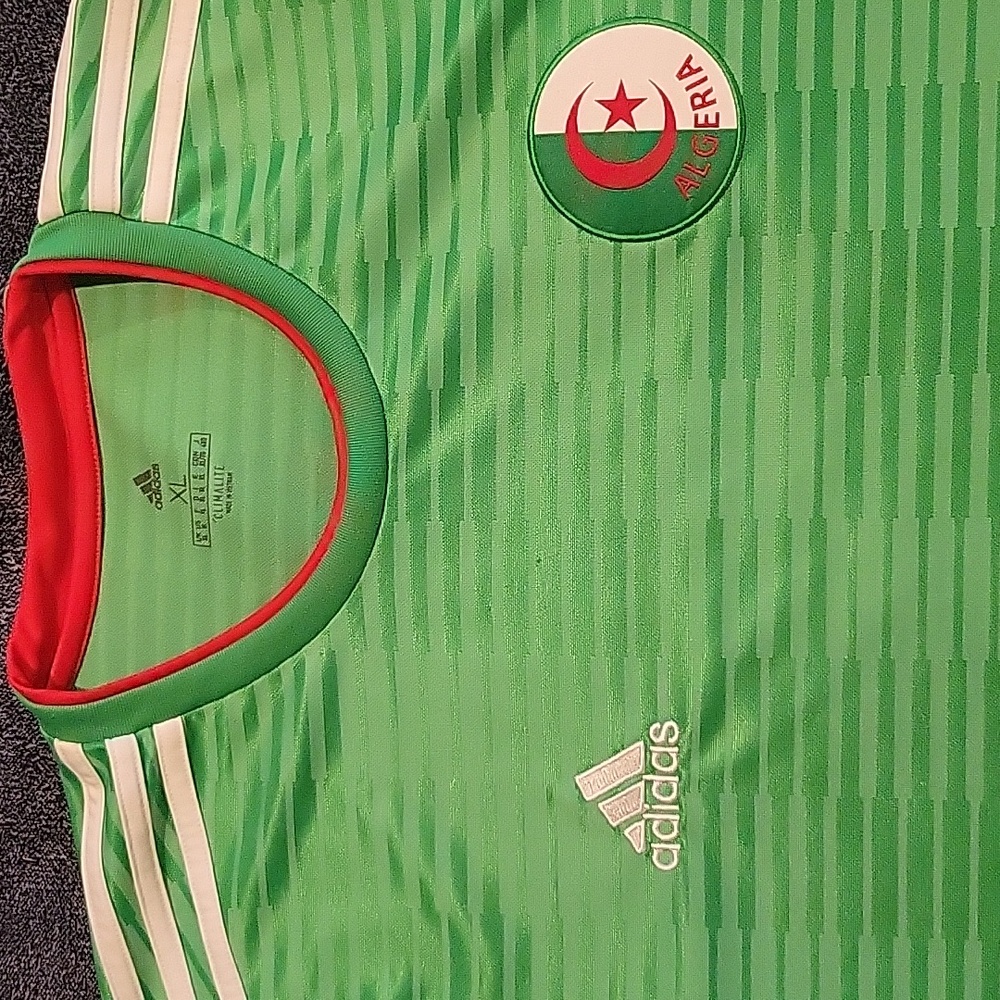 Adidas Algeria National Team men's soccer jersey
